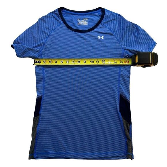 Under Armour Blue Fitted Shirt Size M, SKU: 190-3004 - Picture 4 of 6